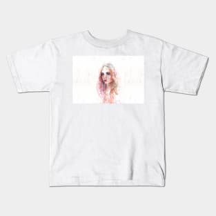 The women in red Kids T-Shirt